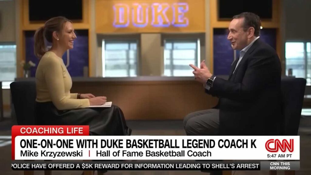 Coach K CNN Interview
